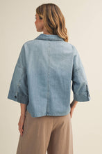 Load image into Gallery viewer, Everett Denim Blouse
