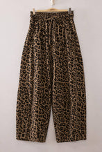 Load image into Gallery viewer, Honey Leopard Barrel Pants
