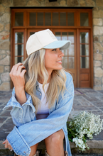 Load image into Gallery viewer, You Look Good. - Denim Vintage Trucker Hat
