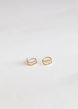 Load image into Gallery viewer, Minimalist - Spiral - Gold Earrings
