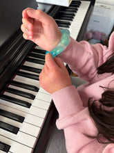Load image into Gallery viewer, Feelzies™ Original Squishy Bracelet: Lavender Sparkle

