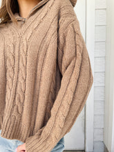 Load image into Gallery viewer, Aria Zip Sweater

