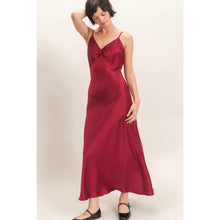 Load image into Gallery viewer, Lux Satin Maxi Dress
