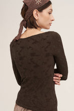 Load image into Gallery viewer, Belle Top - Chocolate (O/S)
