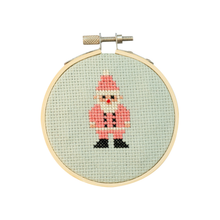 Load image into Gallery viewer, Christmas Santa Cross Stitch Kit
