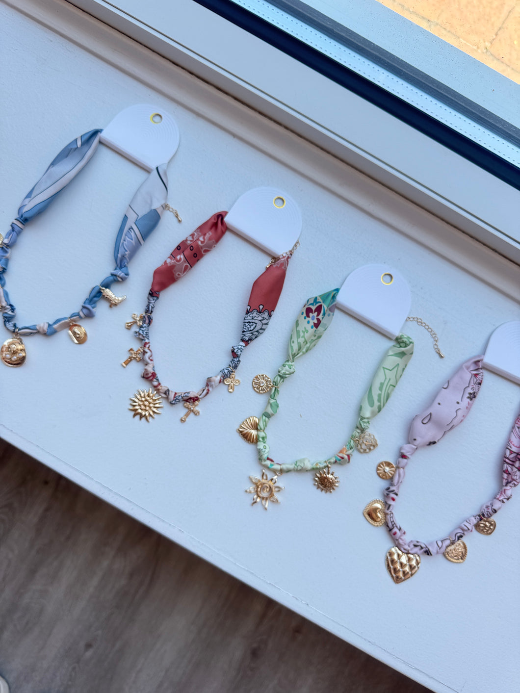 Bandana Charm Necklace