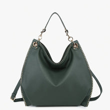 Load image into Gallery viewer, Carly Studded Hobo Bag
