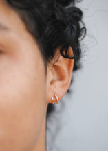 Load image into Gallery viewer, Pave Spiral - Gold Earrings
