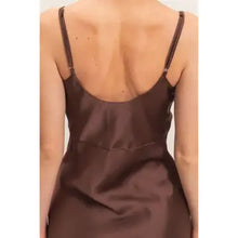 Load image into Gallery viewer, Lux Satin Maxi Dress
