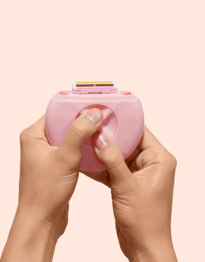 All-in-One Razor - Pink Portable On-the-Go Razor