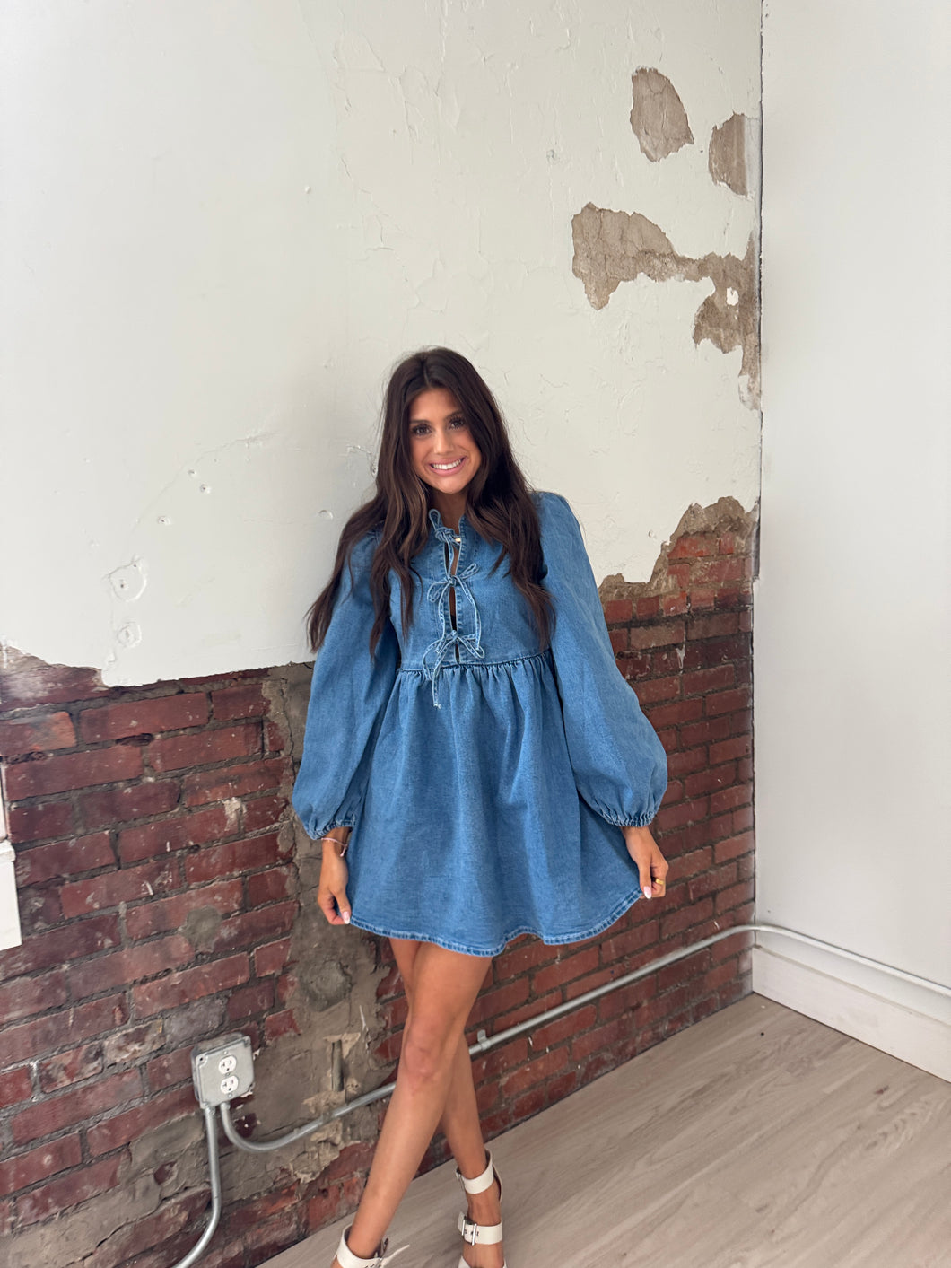 Maddie Denim Dress