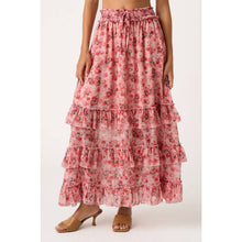Load image into Gallery viewer, Rose Maxi Skirt
