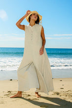 Load image into Gallery viewer, Layla Sleeveless Jumpsuit - Cream
