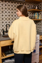 Load image into Gallery viewer, 'AUNTIE' Embroidered Applique Sweatshirt: YELLOW
