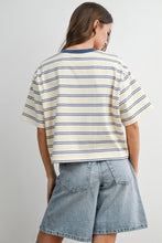 Load image into Gallery viewer, Cara Tee - Navy
