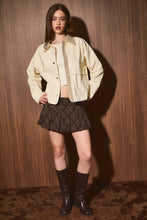 Load image into Gallery viewer, Warren Shacket - Cream/Brown
