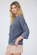 Load image into Gallery viewer, Clara Top - Navy
