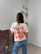 Load image into Gallery viewer, Bows V-Day Graphic Tee &quot;Let All That You Do Be Done In Love&quot;
