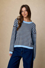 Load image into Gallery viewer, Bennett Sweater - Light Blue
