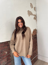 Load image into Gallery viewer, Cassie Mock Neck Sweater Daily Deal 12/18
