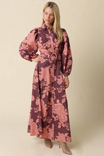 Load image into Gallery viewer, Kylie Floral Belted Maxi Dress
