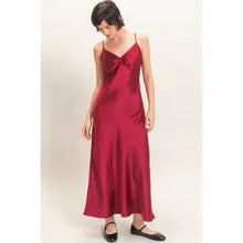 Load image into Gallery viewer, Lux Satin Maxi Dress
