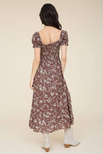 Load image into Gallery viewer, Ada Midi Dress - Dark Brown
