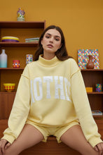 Load image into Gallery viewer, MOTHER Embroidered Mock Neck Sweatshirt

