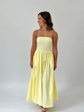 Load image into Gallery viewer, Romy Dress- Pale Yellow
