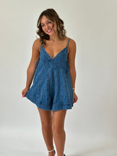 Load image into Gallery viewer, Baylor Denim Romper
