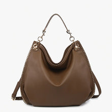 Load image into Gallery viewer, Carly Studded Hobo Bag
