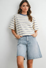 Load image into Gallery viewer, Cara Tee - Navy
