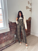 Load image into Gallery viewer, Lina Leopard Overalls
