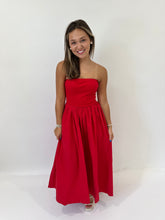 Load image into Gallery viewer, Romy Dress- Red
