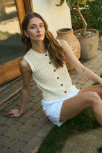 Load image into Gallery viewer, Zoey Sleeveless Cardigan
