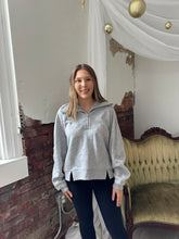 Load image into Gallery viewer, DOORBUSTER Heather Half Zip
