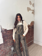 Load image into Gallery viewer, Lina Leopard Overalls
