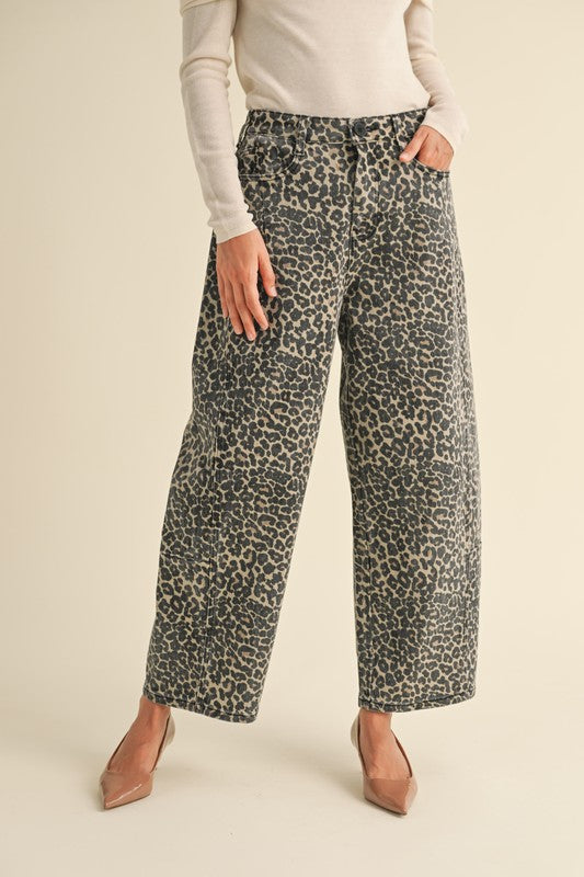 Luxy Leopard Jeans