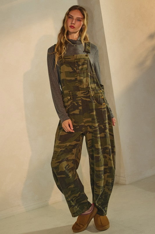Dina Camo Overalls