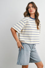 Load image into Gallery viewer, Cara Tee - Navy

