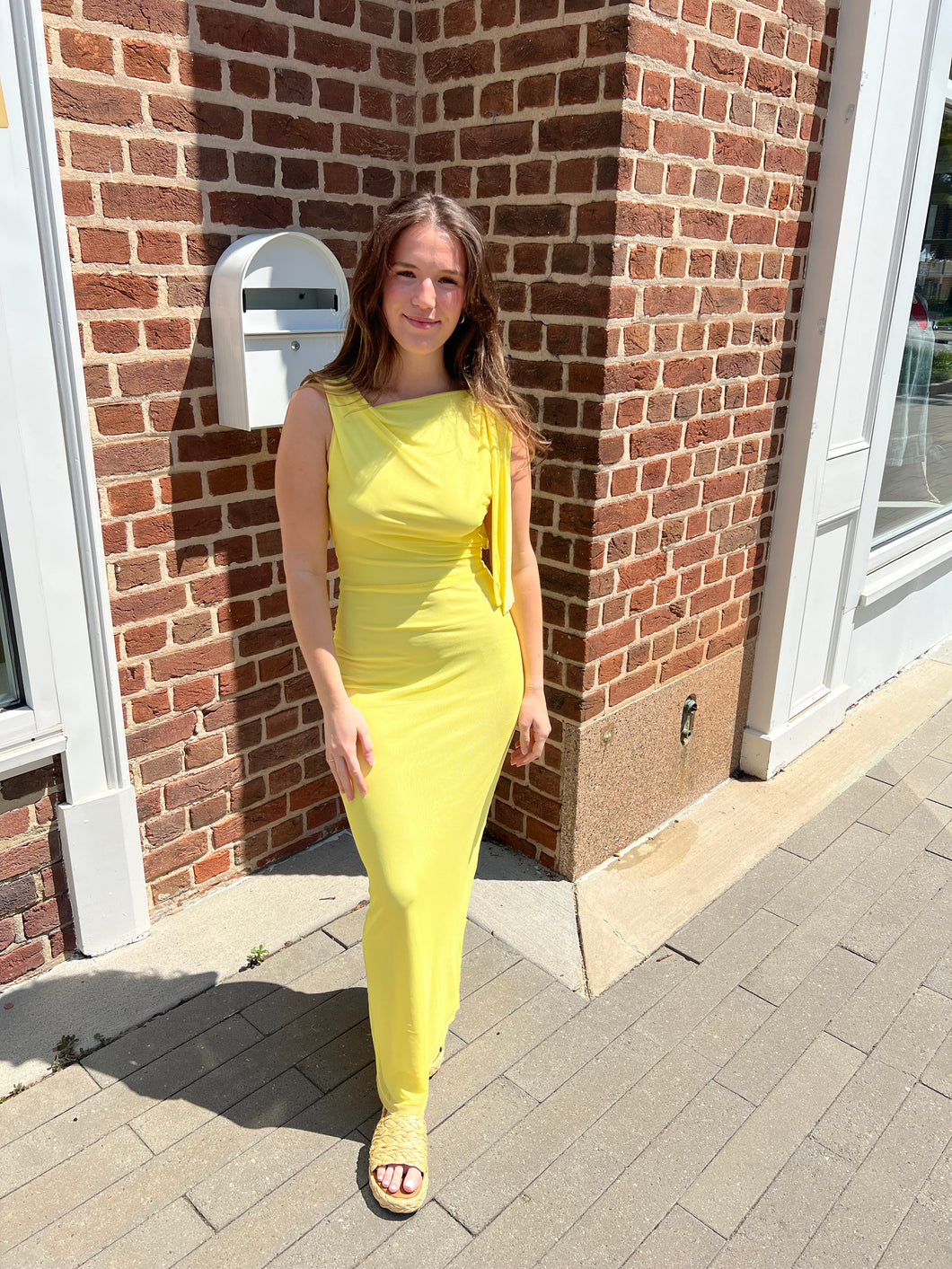 Lemon Maxi Dress