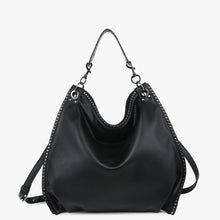 Load image into Gallery viewer, Carly Studded Hobo Bag
