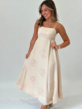 Load image into Gallery viewer, Saylor Midi Dress- Natural
