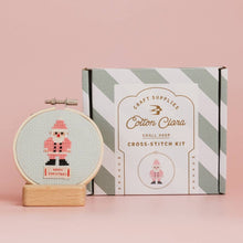 Load image into Gallery viewer, Christmas Santa Cross Stitch Kit
