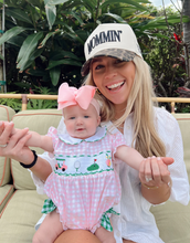 Load image into Gallery viewer, Mommin&#39; - Black Vintage Trucker Hat: Cheetah
