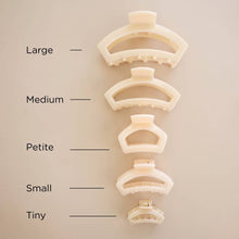 Load image into Gallery viewer, Open Almond Beige | Petite | Hair Clip
