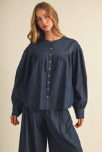Load image into Gallery viewer, Coley Denim Blouse
