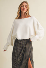 Load image into Gallery viewer, Jaslyn Pullover - Cream
