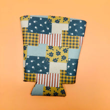 Load image into Gallery viewer, Iced Coffee Sleeve, Fall Scraps Pattern
