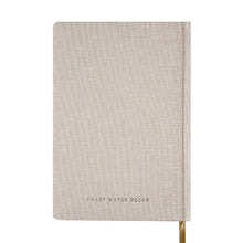 Load image into Gallery viewer, You Got This - Tan and Gold Foil Fabric Journal
